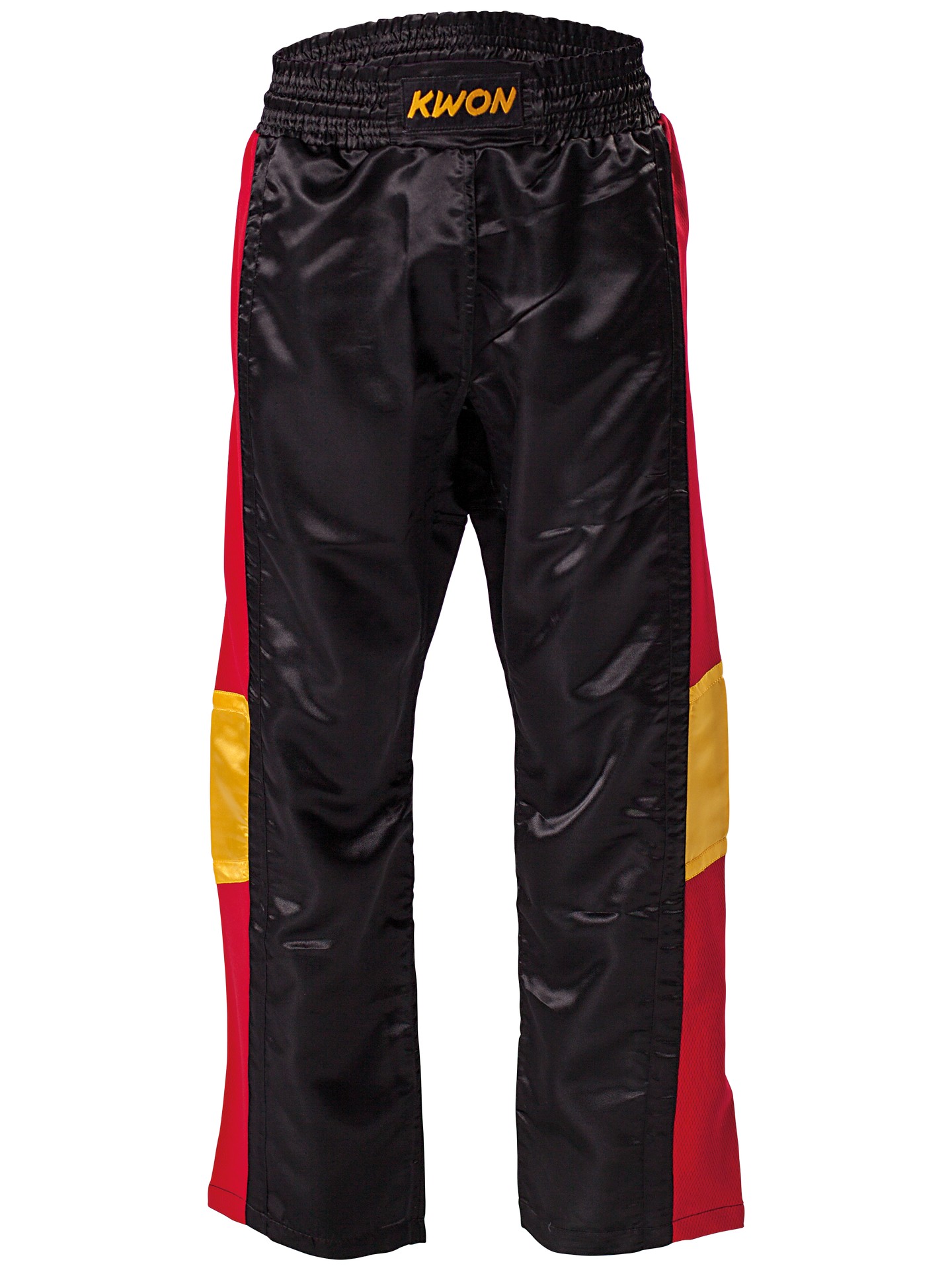 Uniforme Kickboxing Nation nero/rosso/oro