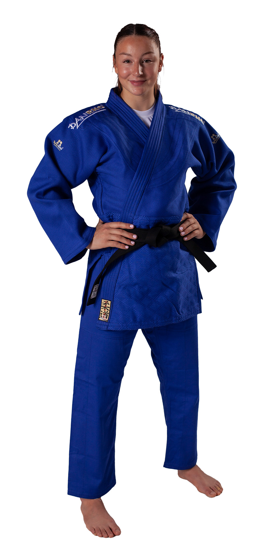 DANRHO Uniforme Judo KANO blu