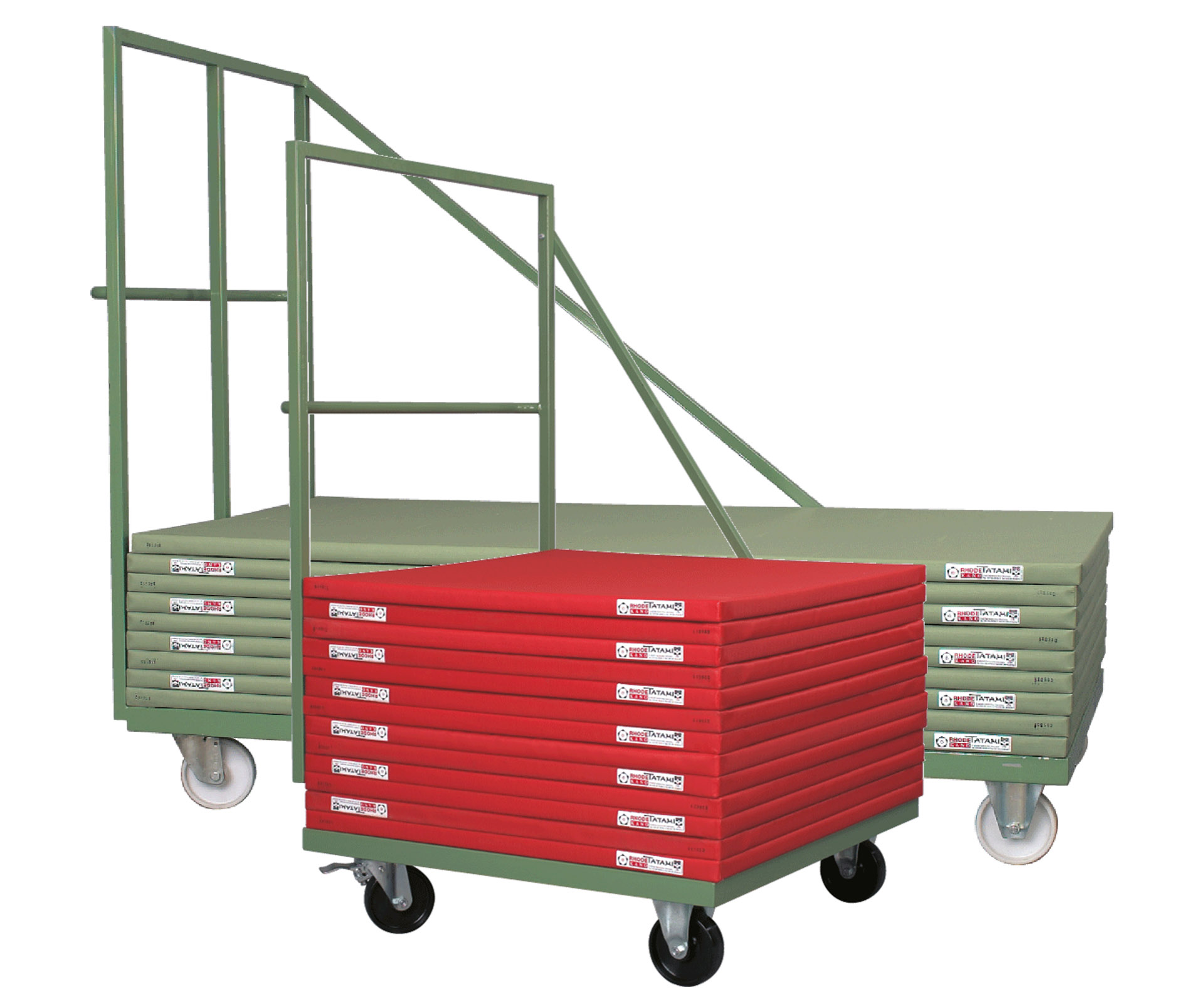 RHODE TATAMI Carrello da trasporto Materassine, Tatami