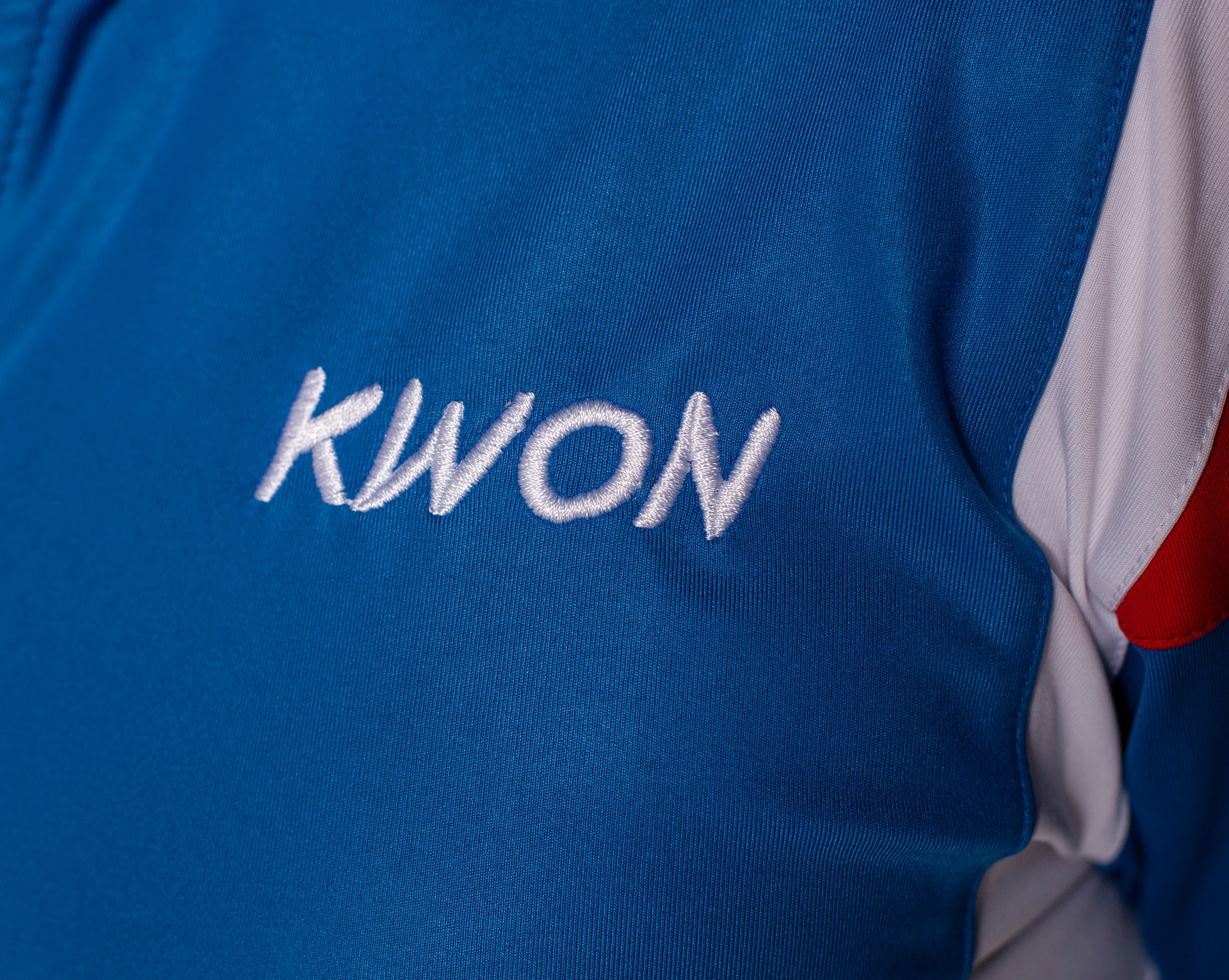 KWON Tuta Ginnastica 1980 blu/bianco/rosso