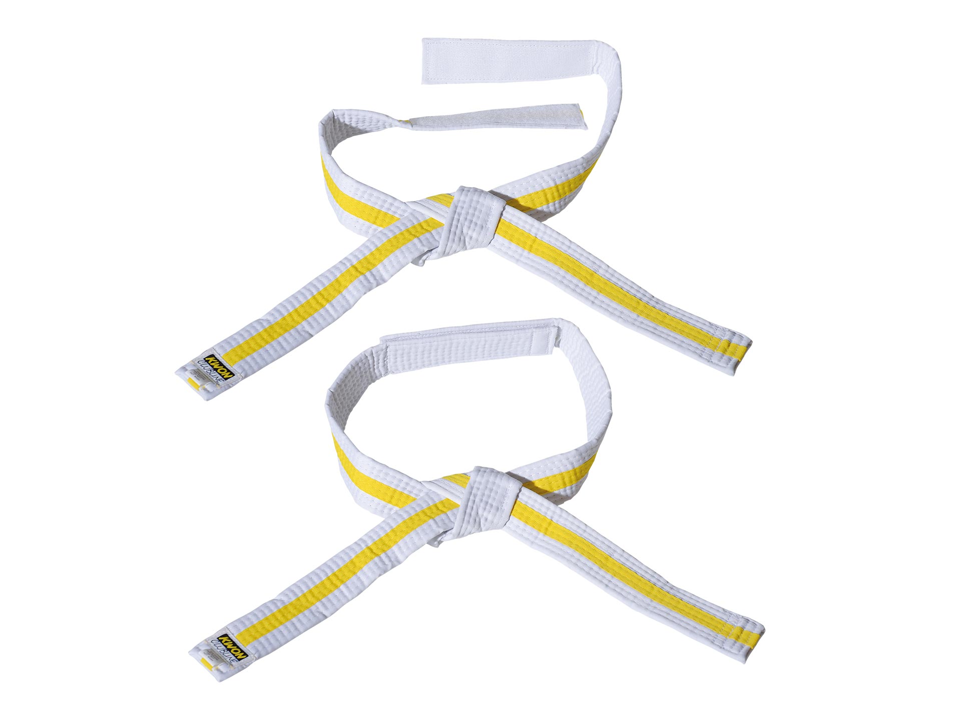 Cintura arti marziali con velcro per bambini, multicolore