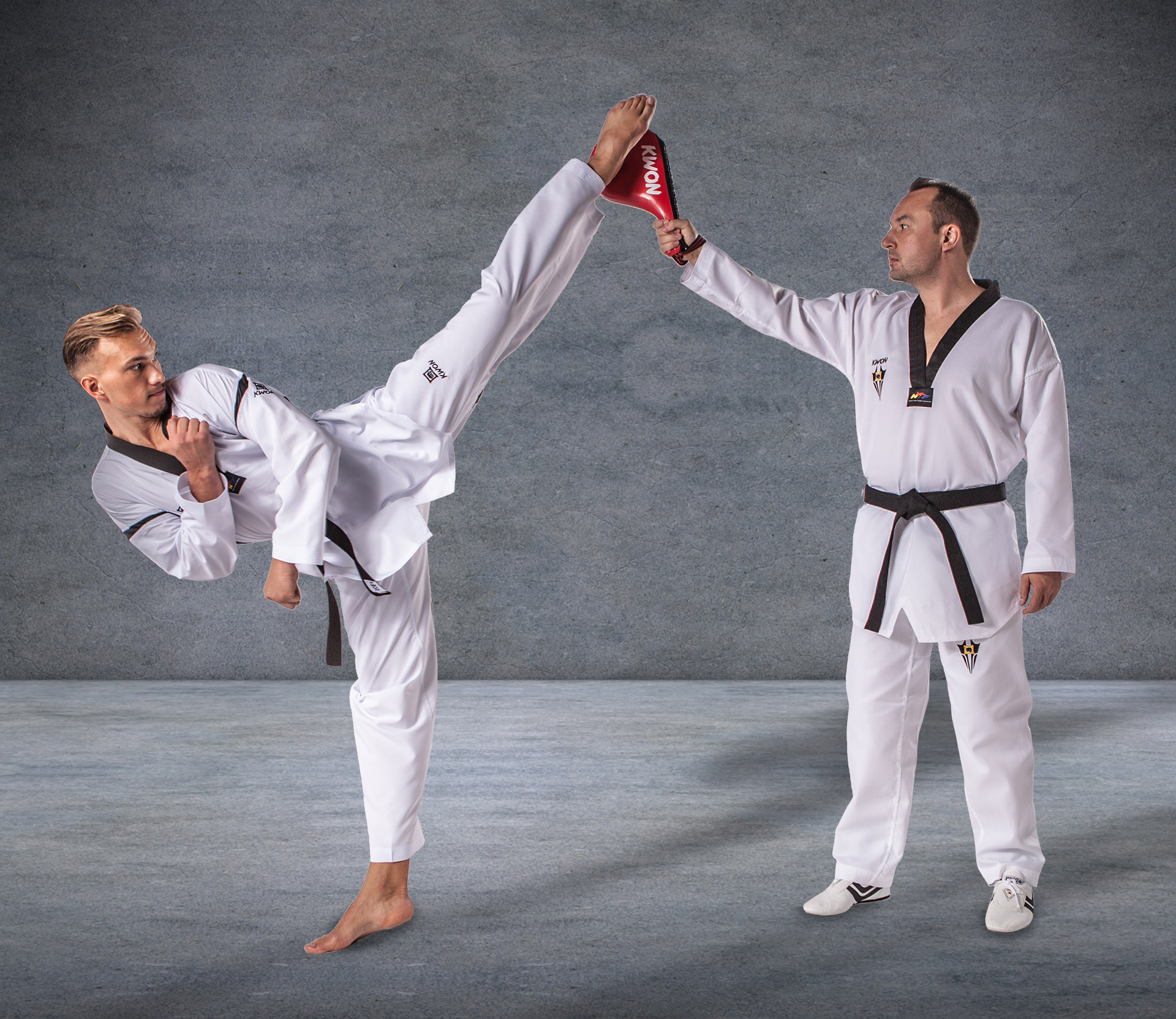 Colpitore Paletta Arti Marziali Doppio