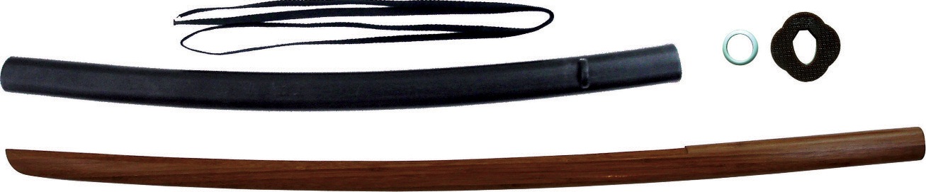 Bokken con fodero in plastica