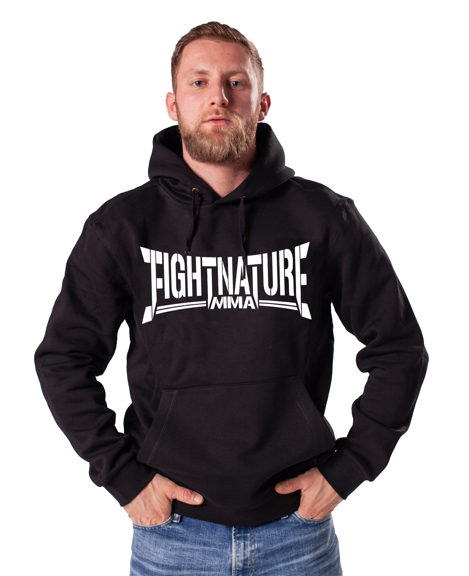 FIGHTNATURE Felpa con cappuccio