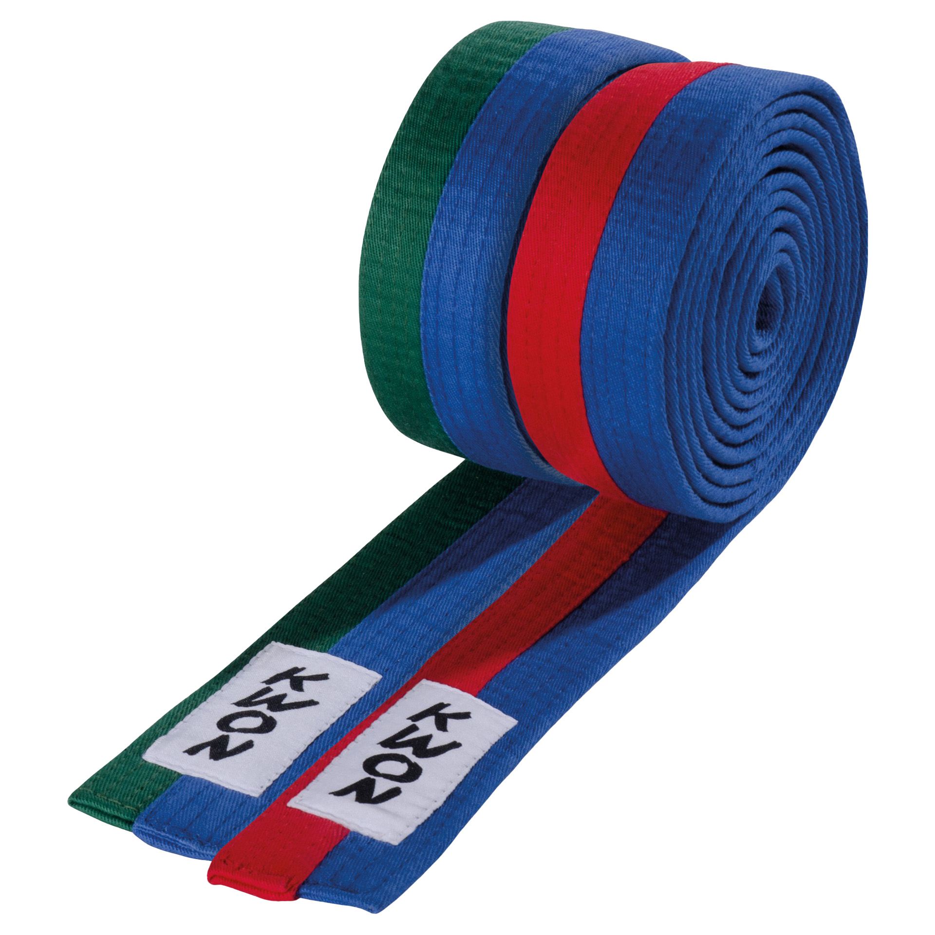 Cintura Arti Marziali bicolore 200 cm