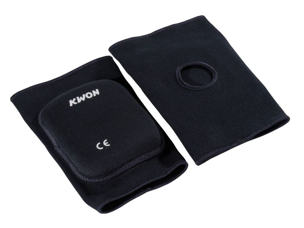 Ginocchiere rinforzate in tessuto nero