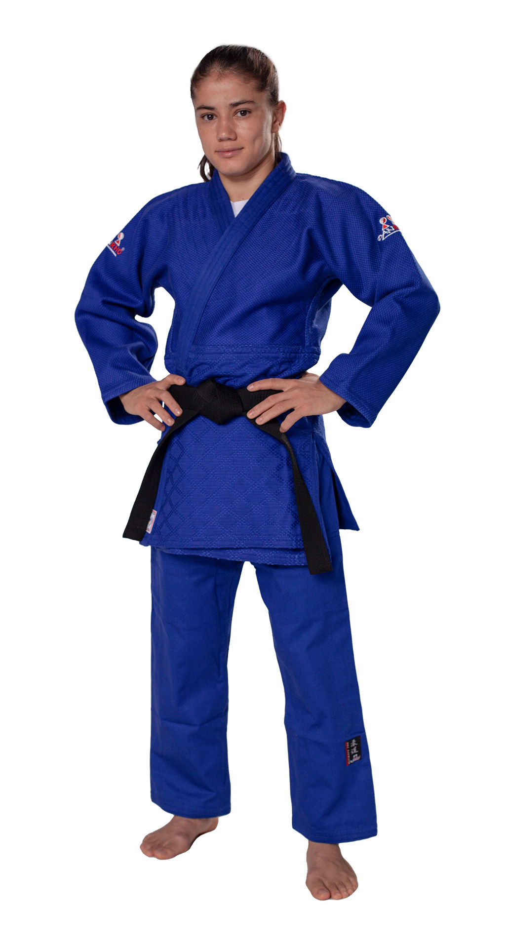 DANRHO Judogi Ultimate 750 blu - IJF riconosciuto