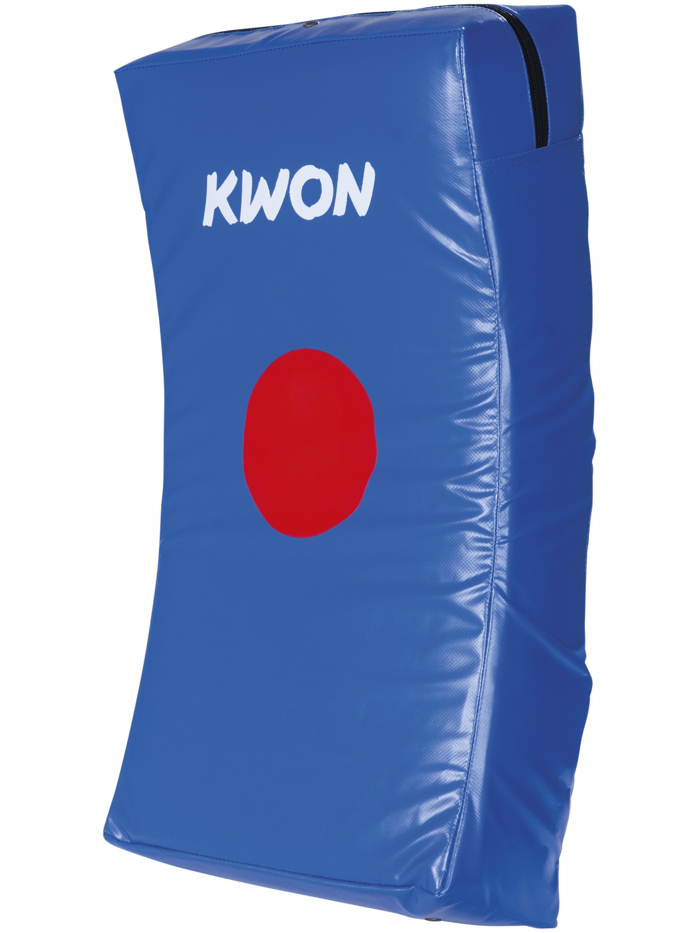 Scudo calci curvo arti marziali blu